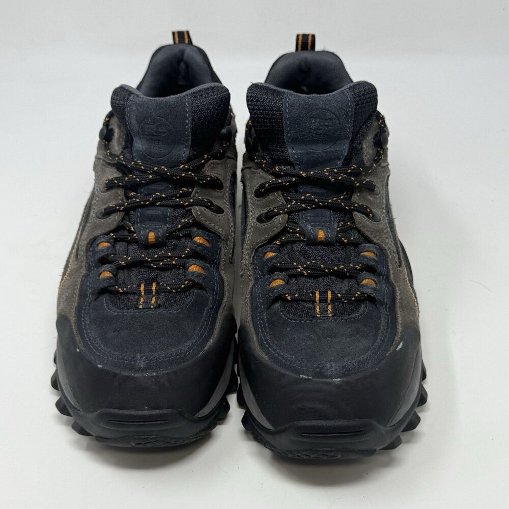Timberland Pro Mudsill Steel Toe Work Shoes Mens 7.5 Blue Gray Suede Lace Up - Picture 5 of 16